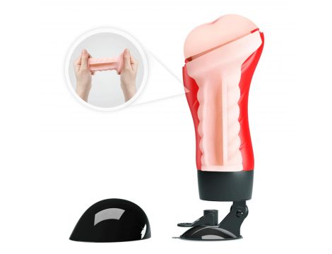 CRAZY BULL - Delia, 12 vibration functions Suction base Sex talk, 2 AAA batteries - 13