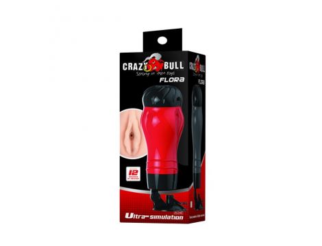 Masturbator waginy Crazy Bull Flora z przyssawką - 4