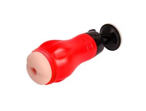 Masturbator analny Crazy Bull Flora 12 funkcji wibracji na baterie AAA