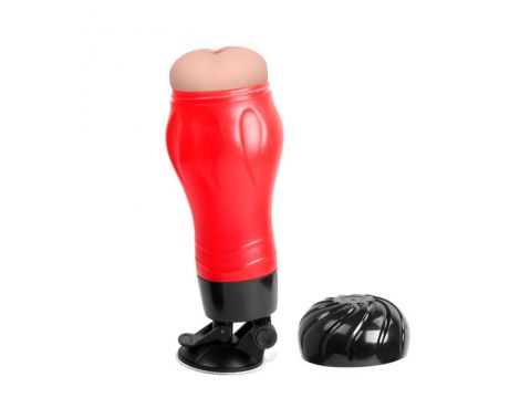 Masturbator analny Crazy Bull Flora 12 funkcji wibracji na baterie AAA - 2
