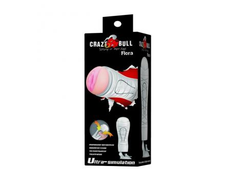 Masturbator z przyssawką Crazy Bull Flora - 6