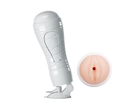 Masturbator Crazy Bull Flora waginalny 12 funkcji USB 28 cm - 3