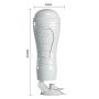 Masturbator Crazy Bull Flora waginalny 12 funkcji USB 28 cm - 5