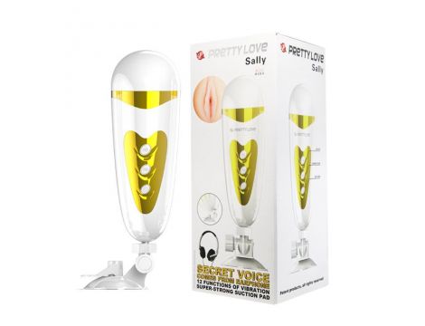 PRETTY LOVE -SALLY, 12 vibration functions Sex talk Suction base - 9