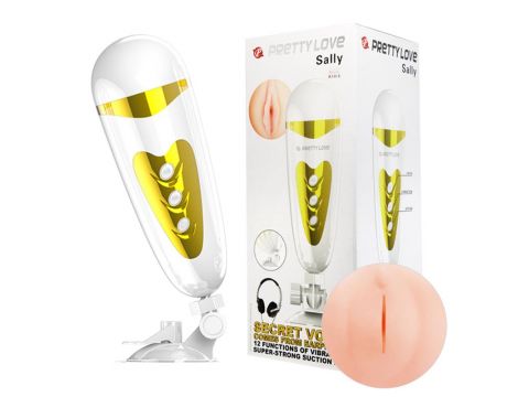 PRETTY LOVE -SALLY, 12 vibration functions Sex talk Suction base - 10