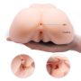 Masturbator wibrujący Crazy Bull Veronica z podwójnym wejściem cielisty AAA - 4
