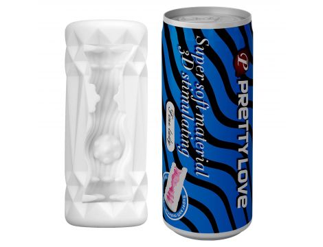 PRETTY LOVE - Masturbator Fine Lady, Super soft material, 3D stimulating - 3