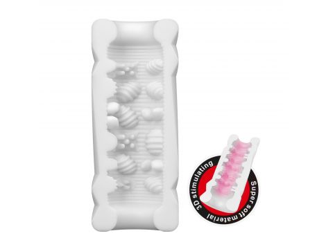 PRETTY LOVE - Masturbator, Super soft material TPR /ABS - 5