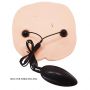 Masturbator realistyczny Crazy Bull wagina i anus wibrujący cielisty 22 cm - 6