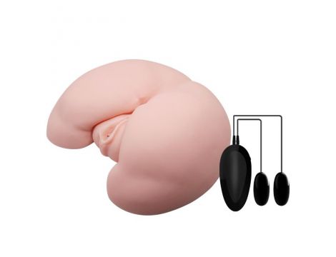 Masturbator Crazy Bull pochwa i odbyt 6 funkcji wibracji - 10