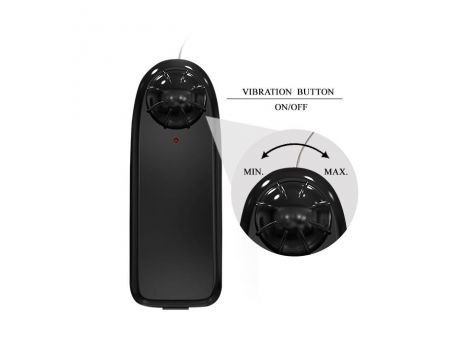 Masturbator Baile Little Butt z wibracją 14 cm na baterie AA - 10