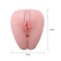 Masturbator Baile Little Butt z wibracją 14 cm na baterie AA - 10