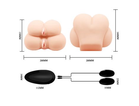 CRAZY BYLL - Dual Vagina And Ass Vibrating, Voice - 9