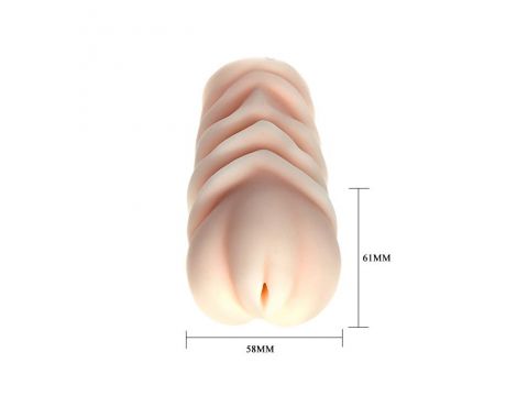 Masturbator wagina 3D Baile z wibrującym jajkiem - 11