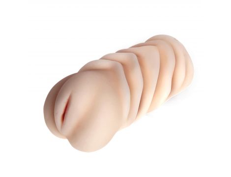 Masturbator realistyczny waginalny Baile 3D różowy wodoodporny - 2