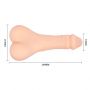 Masturbator Baile Bigger Man Plus TPR cielisty 9,5'' - 6