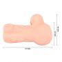 Masturbator TPR Crazy Bull Andy cielisty wodoodporny - 7