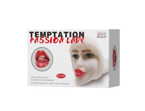 Masturbator z wibracją Temptation Passion Lady Baile - 8