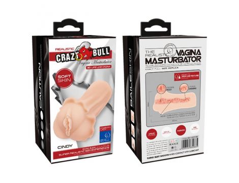 CRAZY BULL - CINDY,  Realistic Vagina Masturbator - 7