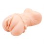 Masturbator wagina Crazy Bull z wibracją na baterie AAA - 4