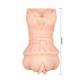 Masturbator wagina Crazy Bull z wibracją na baterie AAA - 13