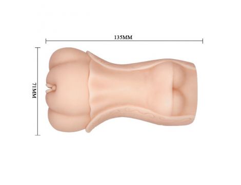 Masturbator 3D Vagina Crazy Bull z lubrykantem wodnym - 5