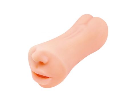 Masturbator realistyczny Crazy Bull Gemini oralny TPR - 6