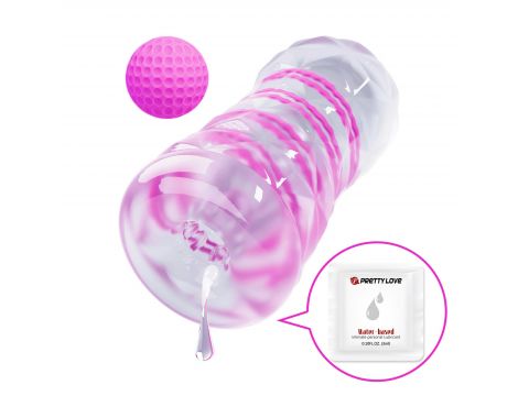 Masturbator przezroczysty Pretty Love TPR - 3