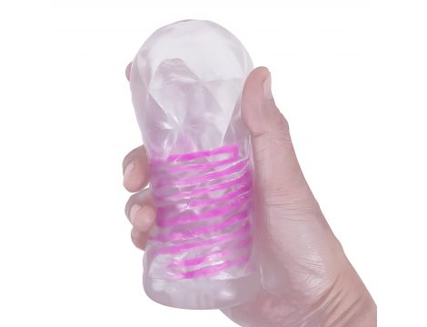 Masturbator przezroczysty Pretty Love TPR - 5
