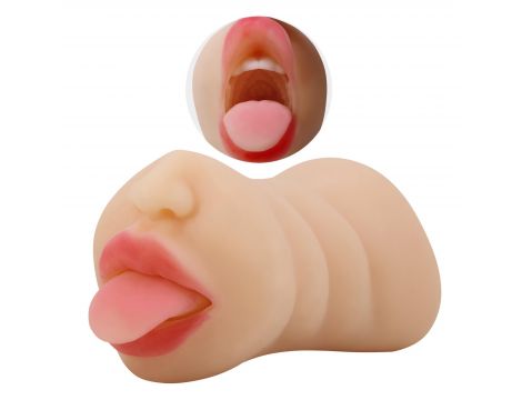 Masturbator dwukanałowy Crazy Bull Sarah TPR - 5