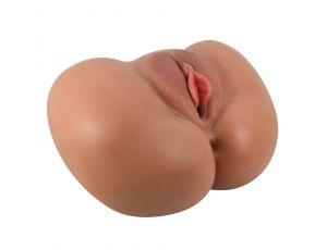 Masturbator podwójny Crazy Bull Luna z wibracją