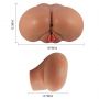 Masturbator podwójny Crazy Bull Luna z wibracją - 11