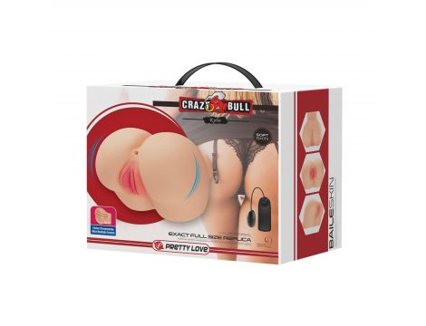 CRAZY BULL - Kylie, Vibration Double holes  TPR ABS - 10