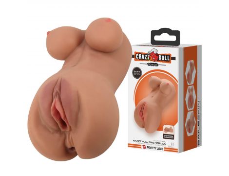 HANNAH, Double-entry masturbator's realistic vagina or anus - 4