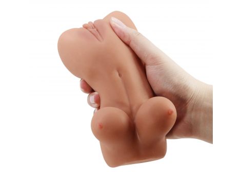 HANNAH, Double-entry masturbator's realistic vagina or anus - 5