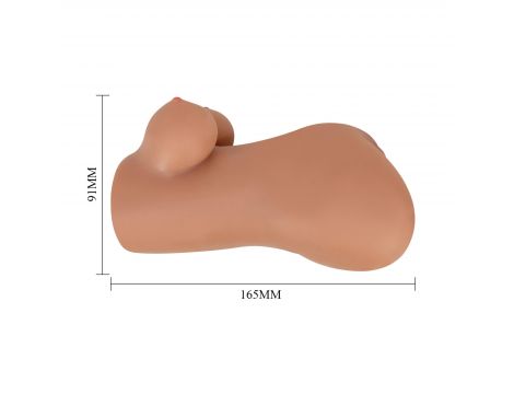 HANNAH, Double-entry masturbator's realistic vagina or anus - 7