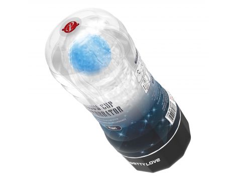 PRETTY LOVE - VACUUM CUP MASTURBATOR Planet ABS TPR - 4