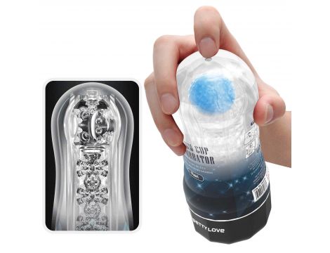 PRETTY LOVE - VACUUM CUP MASTURBATOR Planet ABS TPR - 11