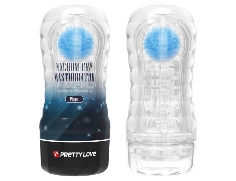 PRETTY LOVE - VACUUM CUP MASTURBATOR Planet ABS TPR - 12