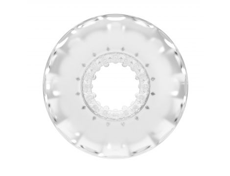 Masturbator dwustronny transparentny Pretty Love Cole