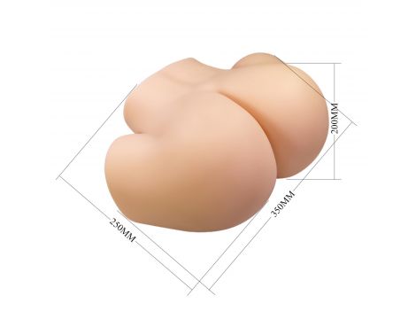Realistyczny masturbator 3D Jessil Crazy Bull 7kg - 9