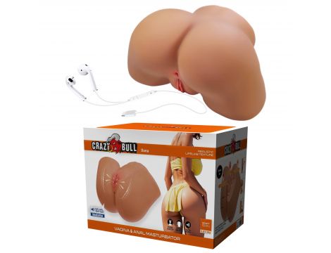Realistyczny masturbator Crazy Bull Ilana wagina anal 35 cm - 4