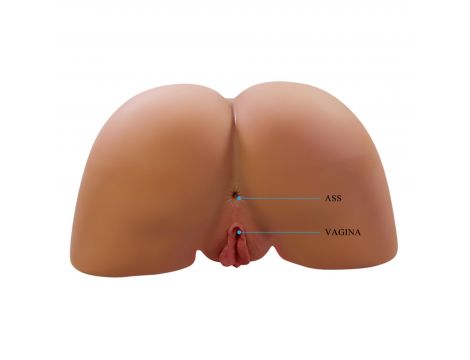Realistyczny masturbator Crazy Bull Ilana wagina anal 35 cm - 2