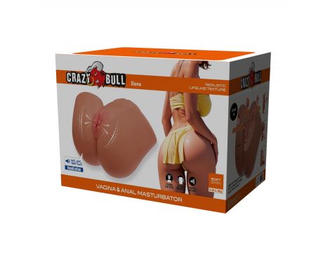 Realistyczny masturbator Crazy Bull Ilana wagina anal 35 cm - 9