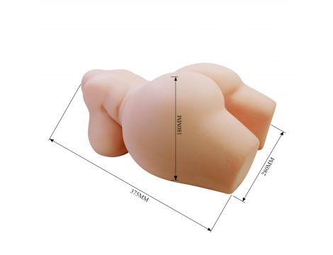 Masturbator waginalno analny Crazy Bull Grace TPR 37 5 cm - 10