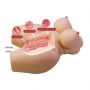 Masturbator waginalno analny Crazy Bull Grace TPR 37 5 cm - 9