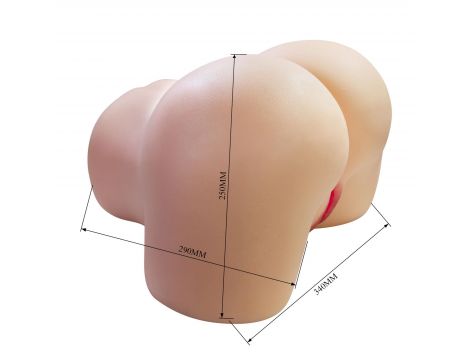Masturbator waginalny i analny Crazy Bull Julia 34cm - 8