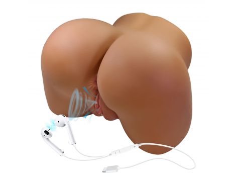 Masturbator realistyczny Crazy Bull Wendy z wibracją 34 cm - 4