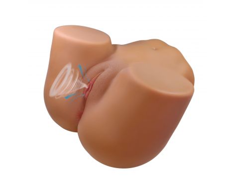 Masturbator realistyczny Crazy Bull Wendy z wibracją 34 cm - 6