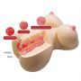 Masturbator waginalny i analny Crazy Bull Fiona 37,5 cm TPR - 6